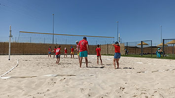 Campamento Inacua Torrejón - Zona de Volley Playa